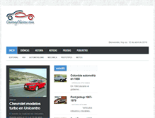Tablet Screenshot of carrosyclasicos.com